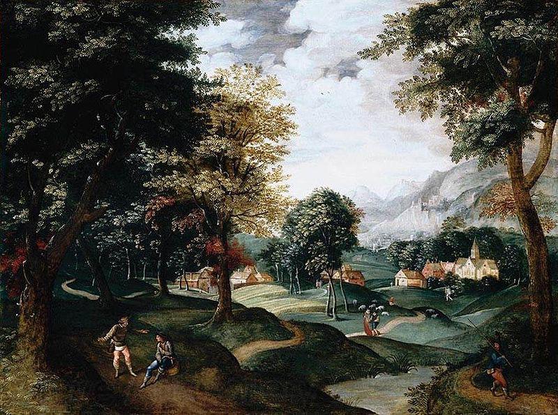 Jacob Grimmer Landscape Norge oil painting art